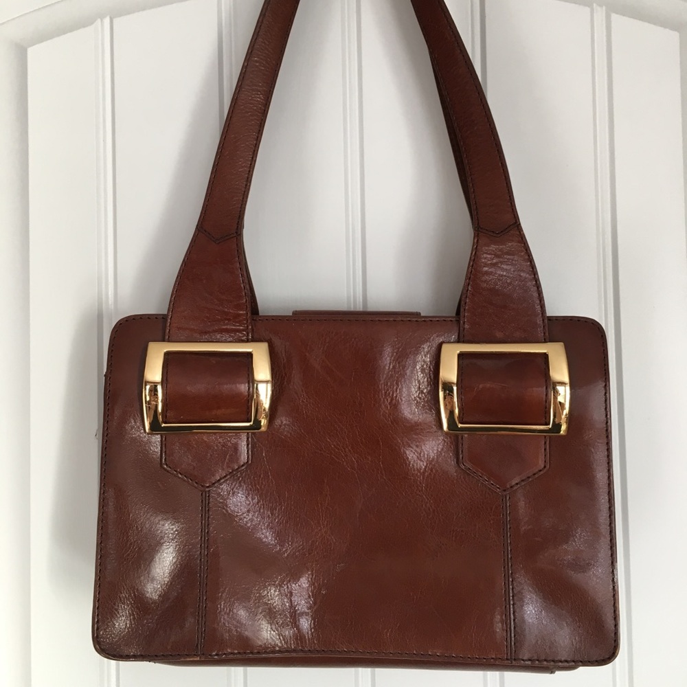 Ann Klein Brown Leather Purse